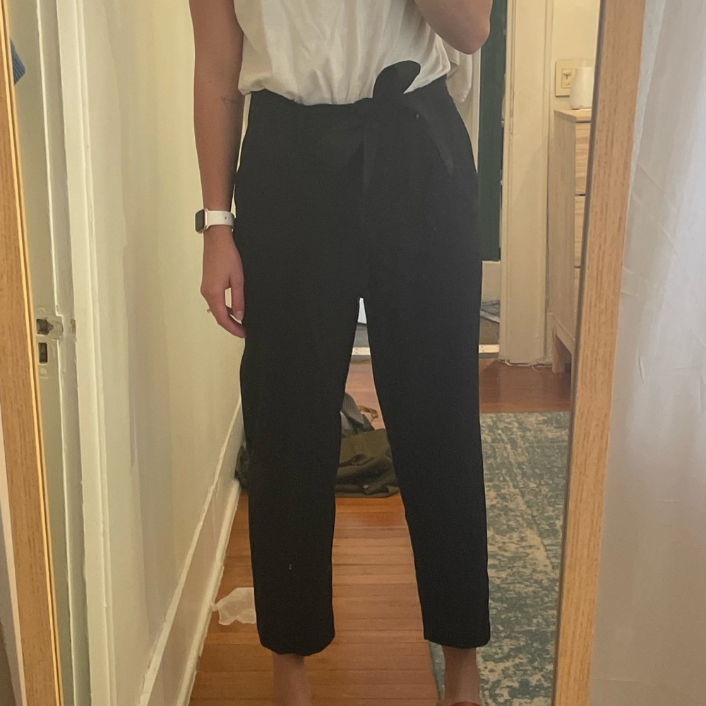 A new day black slacks, size 4